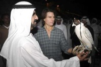 Tom Cruise y el jeque de Dubai